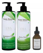 Kit Active Botanical Nano Amazon Obliphica Kaedo 3 Produtos