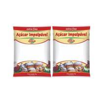 Kit Açúcar Impalpável Arcolor 1kg Com 2 Unidades Arcolor Kit Açúcar Impalpável Arcolor 1kg Com 2 Unidades Arcolor