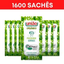 Kit açucar união orgânico 1600 sachês