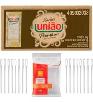 Kit Açucar Uniao Sache 400X5G + Mexedor De Cafe 500Un