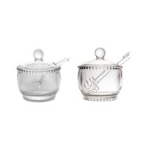 Kit Açucareiro + Meleira Pearl Bolinha Wolff