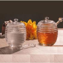 Kit Açucareiro + Meleira Vidro Com Pegador 210ml COLMEIA