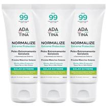 Kit Ada Tina Normalize Extreme Protection FPS 99 Protetor Solar Com 3 Unidades De 40ml Cada