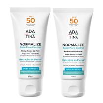 Kit Ada Tina Normalize Solar Pore Control FPS 50 Protetor Solar Com 2 Unidades De 40ml Cada