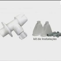 Kit Adapatador com registro e suporte para fixação Everest Soft original