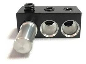 Kit adaptador 2 vias som 54mm par