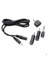 Kit Adaptador Cabo P2 St+J2 St 1,80M Com 4 Adaptadores