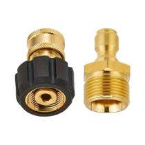 Kit Adaptador De Alta Pressão M22 14mm 15mm a 1/4 Conexão Rápida 5000PSI Para Acessórios De Pistola