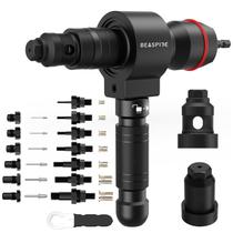 Kit adaptador de porca de rebite sem fio Beaspire 2 em 1, 65 unidades Kit adaptador de porca de rebite sem fio Beaspire 2 em 1, 65 unidades