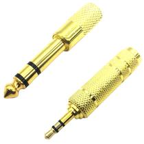 Kit adaptador Fone conector p2 + conector p10 stereo MXP