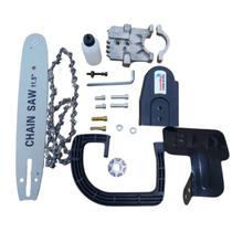 Kit adaptador motoserra para esmerilhadeira importway serra elétrica