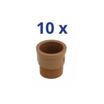 Kit Adaptador Soldável Curto DN 50 x 1.1/2 C/ 10 Peças Kro Kit Adaptador Soldável Curto DN 50 x 1.1/2 C/ 10 Peças Kro
