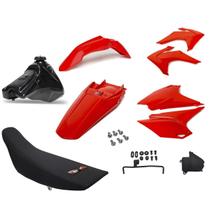Kit adaptável crf 230 xr200 tornado bros xtz sem ferragens