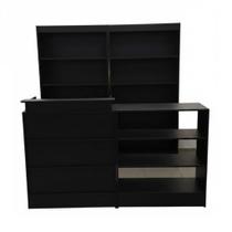 Kit Adega 100% Mdf Preto - Suprema Móveis