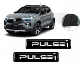 Kit Adesivo 2 Emblemas Lateral Coluna Fiat Pulse Resinado 3d