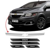 Kit Adesivo Aplique Da Grade Onix 13/16 + Soleira Protetora