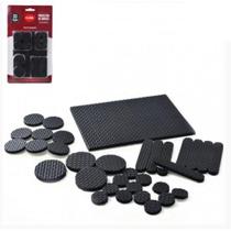 Kit Adesivo Borracha Protetor de Moveis 33 Unidades