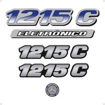 Kit Adesivo Caminhão 1215C Eletrônico Mercedes Benz Genérico