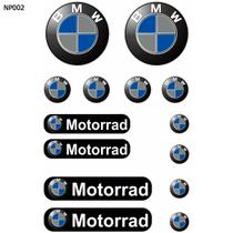 Kit Adesivo Capacete Moto Bmw Motorrad Refletivo Ktcp2 Np002 Kit Adesivo Capacete Moto Bmw Motorrad Refletivo Ktcp2 Np002