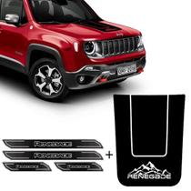 Kit Adesivo Capô Jeep Renegade Montanha + Soleira Protetora Kit Adesivo Capô Jeep Renegade Montanha + Soleira Protetora