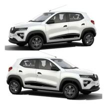 Kit Adesivo Carro Renault Kwid Personalizado Faixas Laterais