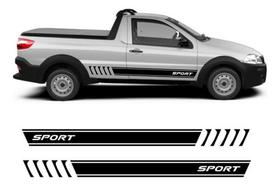 Kit Adesivo Carro Strada Fiat Faixa Lateral Motorista Carona Kit Adesivo Carro Strada Fiat Faixa Lateral Motorista Carona