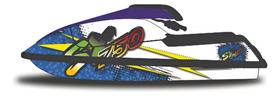 Kit Adesivo Compatível Jet Ski Kawasaki Acqua Raider Kit Adesivo Compatível Jet Ski Kawasaki Acqua Raider