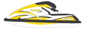 Kit Adesivo Compatível Jet Ski Kawasaki SX 650 91