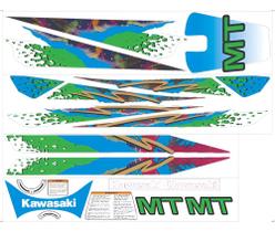 Kit Adesivo Compatível Jet Ski Kawasaki Xi MT