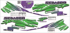 Kit Adesivo Compatível Jet Ski Sea-Doo SP 97