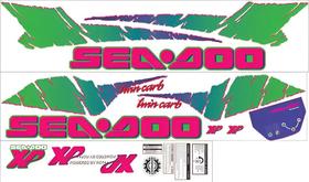 Kit Adesivo Compatível Jet Ski Sea-Doo XP 93 Kit Adesivo Compatível Jet Ski Sea-Doo XP 93