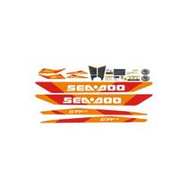Kit Adesivo Compatível Jet Ski Seadoo GTI 130 SE 2019