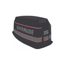 Kit Adesivo Compatível Motor de Popa Evinrude 25HP 89-92
