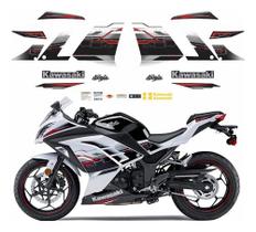 Kit Adesivo Compatível Ninja 300 Branco Edicao Especial Nbr Kit Adesivo Compatível Ninja 300 Branco Edicao Especial Nbr