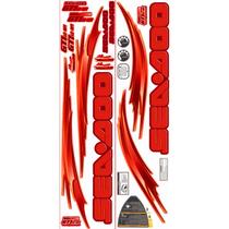 Kit Adesivo compatível Sea-Doo GTI LE RF1 2003 Vermelho Kit Adesivo compatível Sea-Doo GTI LE RF1 2003 Vermelho
