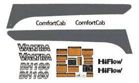Kit Adesivo Compatível Trator Valtra BH180 ConfortCab Kit Adesivo Compatível Trator Valtra BH180 ConfortCab