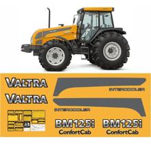 Kit Adesivo Compatível Trator Valtra BM125 Intercooler