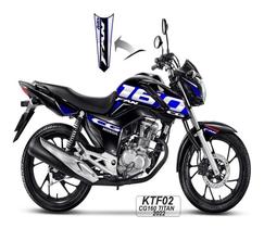 Kit Adesivo Completo Cg Fan 160 2022 Tanque +tank Pad Branco Kit Adesivo Completo Cg Fan 160 2022 Tanque +tank Pad Branco