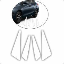 Kit Adesivo De Porta Yaris Hatch Sedan Protetor Transparente