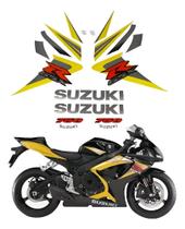 Kit Adesivo Decorativo Suzuki Gsxr 1000 2006 Cinza E Preta Kit Adesivo Decorativo Suzuki Gsxr 1000 2006 Cinza E Preta