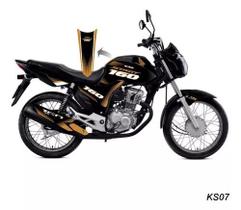 Kit Adesivo Dourado Preto Cg 160 Start 2016 2017 2018 A 2022 Kit Adesivo Dourado Preto Cg 160 Start 2016 2017 2018 A 2022