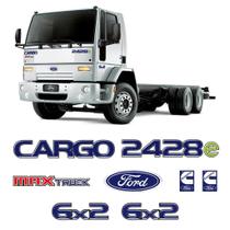 Kit Adesivo Emblema Caminhão Ford Cargo 2428 Max Truck