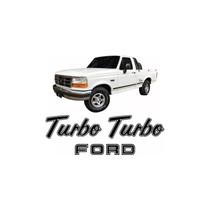 Kit Adesivo Emblema Ford F1000 Turbo Preto 3pç Kit Adesivo Emblema Ford F1000 Turbo Preto 3pç