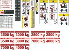 Kit Adesivo Empilhadeira Yale 50vx