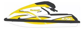 Kit Adesivo Faixa Jet Ski Kawasaki Personalizado Sx 650 91