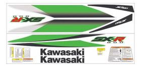 Kit Adesivo Faixa Jet Ski Kawasaki Sxr 800 06 Verde