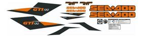 Kit Adesivo Faixa Jet Ski Seadoo Gti 130 2010