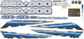 Kit Adesivo Faixa Jet Ski Seadoo Gtx 02