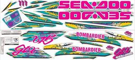 Kit Adesivo Faixa Jet Ski Seadoo Personalizado Gtx 94