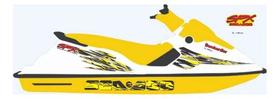 Kit Adesivo Faixa Jet Ski Seadoo Personalizado Spx 97